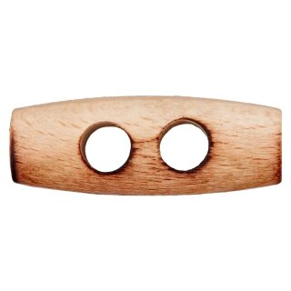 Knebel "Holz" 32mm creme
