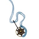 25mm Annäh-Druckknopf für Wolle, altmessing