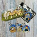 Maschenmarkierer Dose "Happy Sheep"