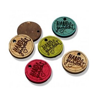 15mm Kokosnussknopf "Handgemacht" natur