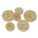 15mm Bambusknopf "Natur", 2-Loch