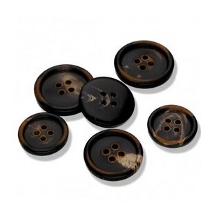 23mm Hornknopf "Büffelhorn"