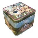 Quadratische Dose "Felted Sheep"