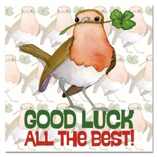 Karte "Good Luck!" FE23