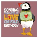 Karte "Heart Puffin" FE20