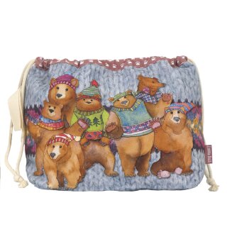 Projekttasche "Woolly Bears"