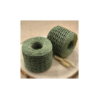 Raffia Garn gewickelt 033 Olive