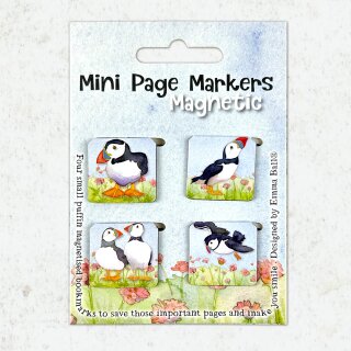 Lesezeichen "Seathrift Puffins"