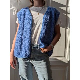 Kit "Fluffy Fleece Vest"