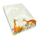 Notizblock "Foxes"