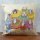 Baumwollkissen "Sheep in Sweaters"