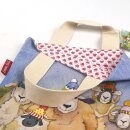 Beuteltasche klein "Happy Sheep"