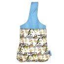 Handgelenktasche klein "Woolly Puffins"