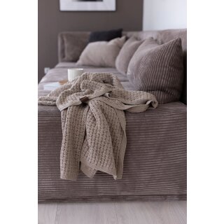Knitted Plaid Square