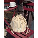 Knitters Project Bag - Seersucker Twin Stripe
