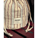 Knitters Project Bag - Seersucker Twin Stripe