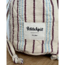 Knitters Project Bag - Seersucker Twin Stripe