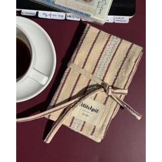 Knitter´s Needlecase - To Go - Seersucker Twin Stripe