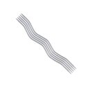 addi CraSy Snake Lace Nadelspiel  (15 cm) 2,0 mm