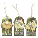 Geschenkanhänger "Happy Sheep"