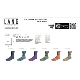 Super Soxx color 6-fach