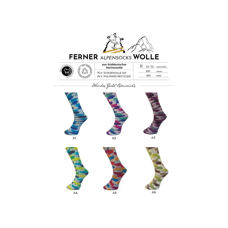 Ferner Ferner Alpensocks 4-fach, 9,90