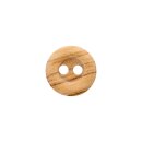 10mm Holzknopf "Natur", 2-Loch