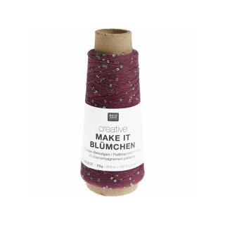 Creative Make It Blümchen 016 Bordeaux