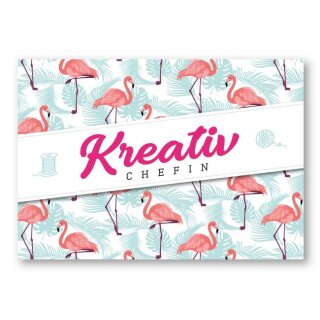 Postkarte "Kreativchefin"