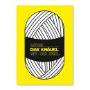 Postkarte "Möge das Knäuel mit Dir...