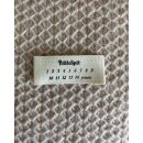 Textillabel mit Kindergrößen PetiteKnit