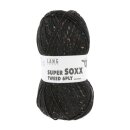 Super Soxx 6-fach Tweed 004 schwarz