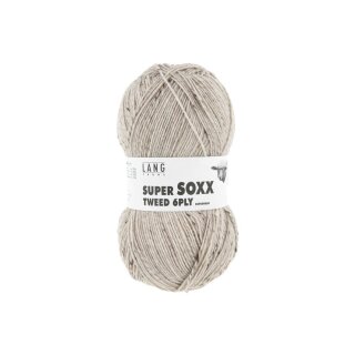 Super Soxx 6-fach Tweed 026 beige