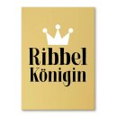Postkarte "Ribbelkönigin"