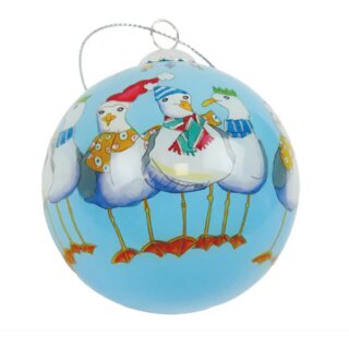 Emma Ball Weihnachtskugel "Seagulls"