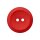 Hanf / Polyesterknopf "Rot" 2-Loch, recycelt, 23mm