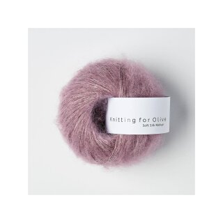 Knitting for Olive - Soft Silk Mohair Artichoke Purple