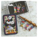 Maschenmarkierer Dose  "Fish"