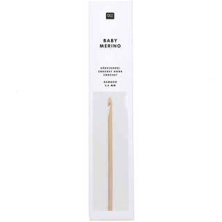 Rico Baby Merino Häkelnadel Bambus