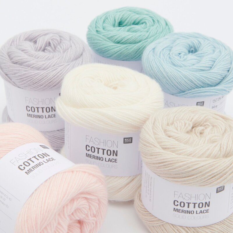 Merino Solid Colours Fashion Cotton Merino Lace Solid Colours, 9,49