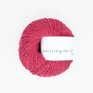 Knitting for Olive - Pure Silk Raspberry Red