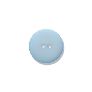 20mm Kunststoffknopf "Hellblau"