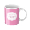 Tasse "Kreativität ist, wenn die Intelligenz...