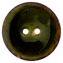 23mm Kokosknopf "Dunkelgrün"