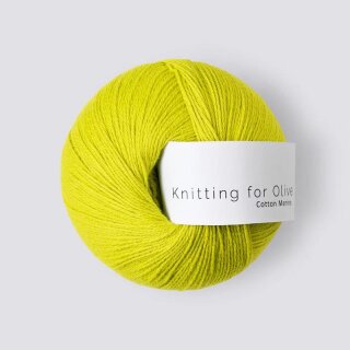Knitting for Olive - Cotton Merino Lime Yellow