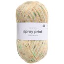 Socks Spray Print 4-fädig