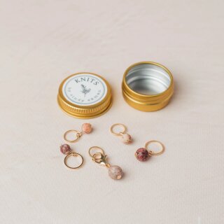 Markierer Set Perlen "Dusty Pink"