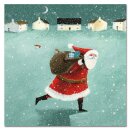 Karte "Santas Sack Xmas" 6Stk