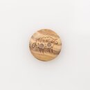 18mm Holzknopf "Schaf"