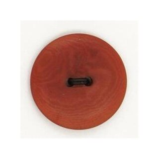 18mm Steinnuss-Knopf "Farbig" Rot